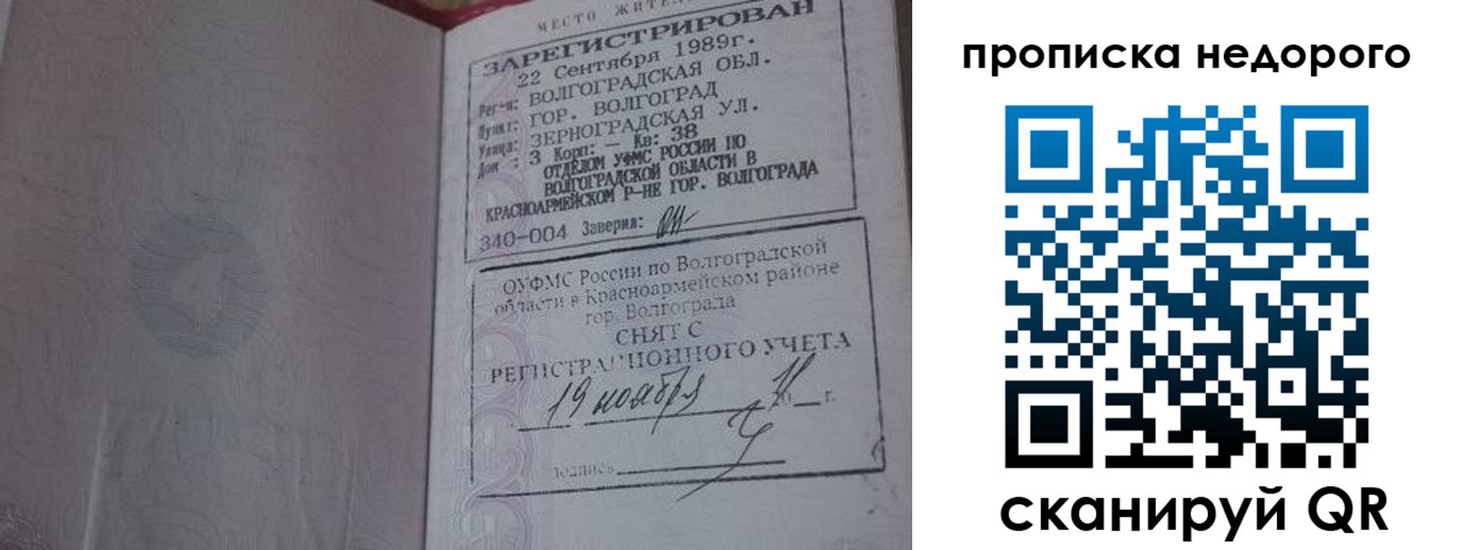 прописка гарантия в Лузе